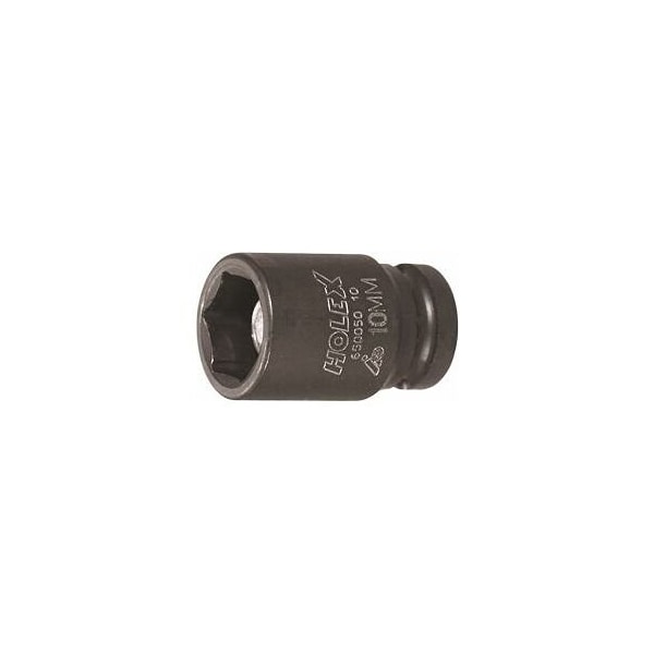 Holex 1/4 inch Drive Impact Socket, Magnetic, 6 mm 650050 6 - main